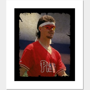 Mitch Williams in Philadelphia Phillies, 1993 NLCS Posters and Art